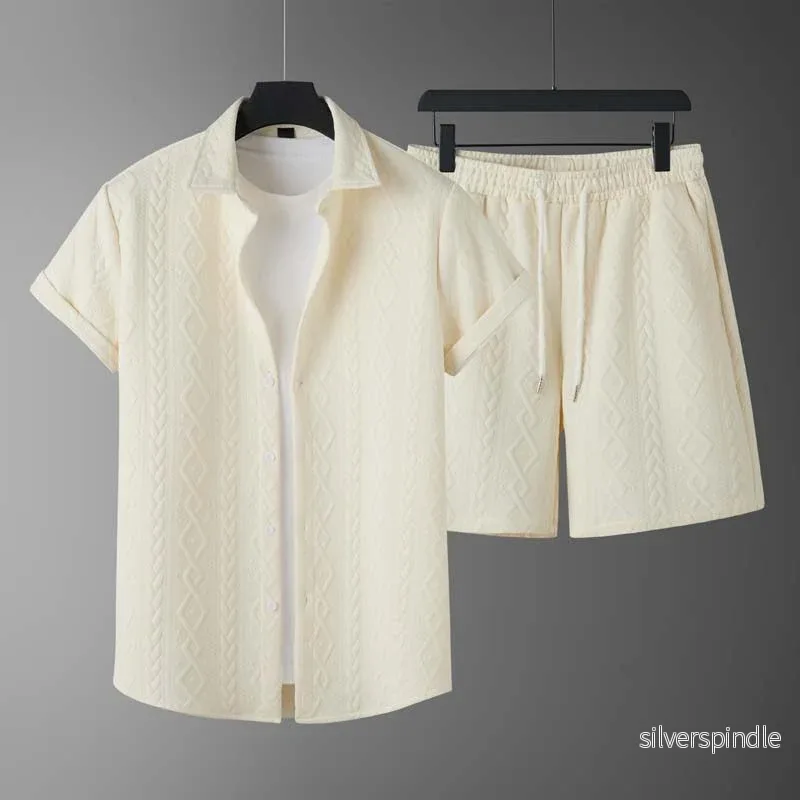 Ethan | Stylish Spring Two-Piece Set with Diamond Pattern - Bild 2