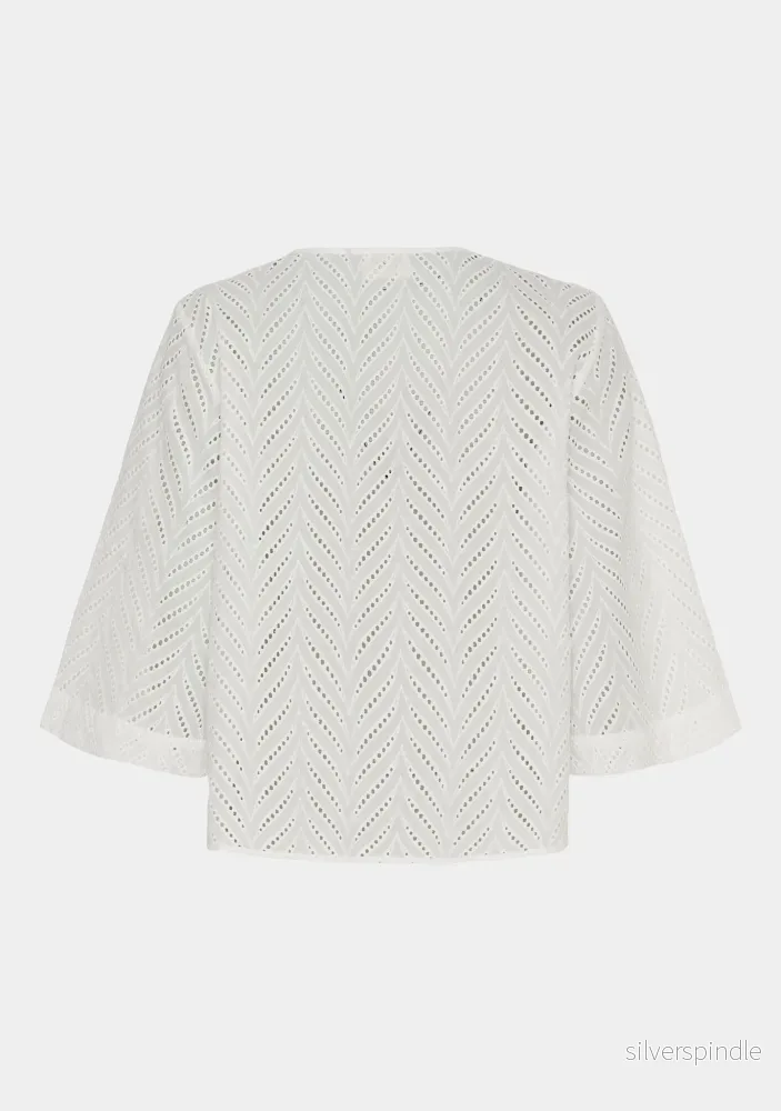 Danka Blouse - White - Bild 3