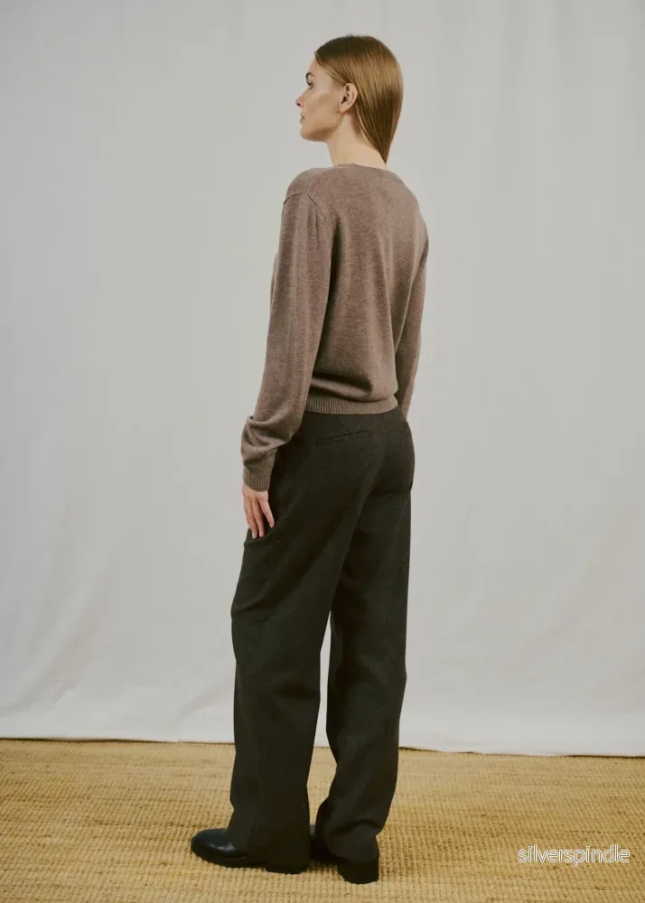 BS Brunhild Regular Fit Stickat - Mole - Bild 3