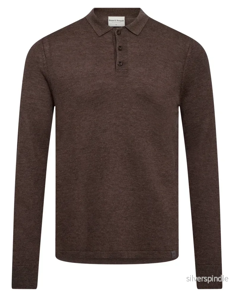 BS Atlas Regular Fit Stickat – Brown BS Atlas Regular Fit Stickat – Brown