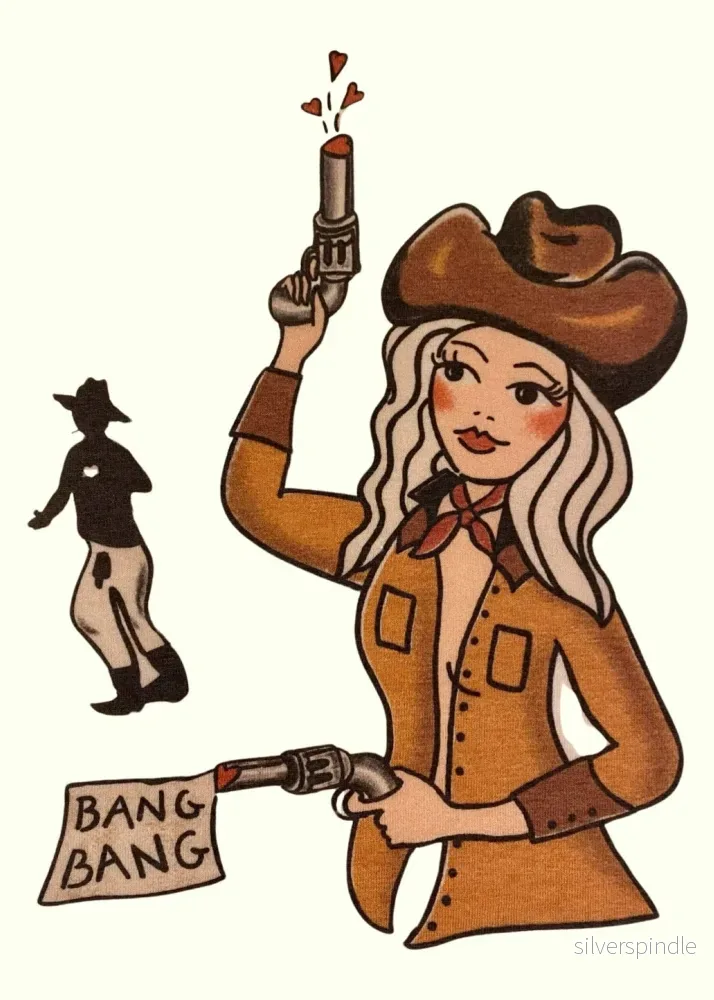 T-shirt i 1950-talsstil - Bang Bang