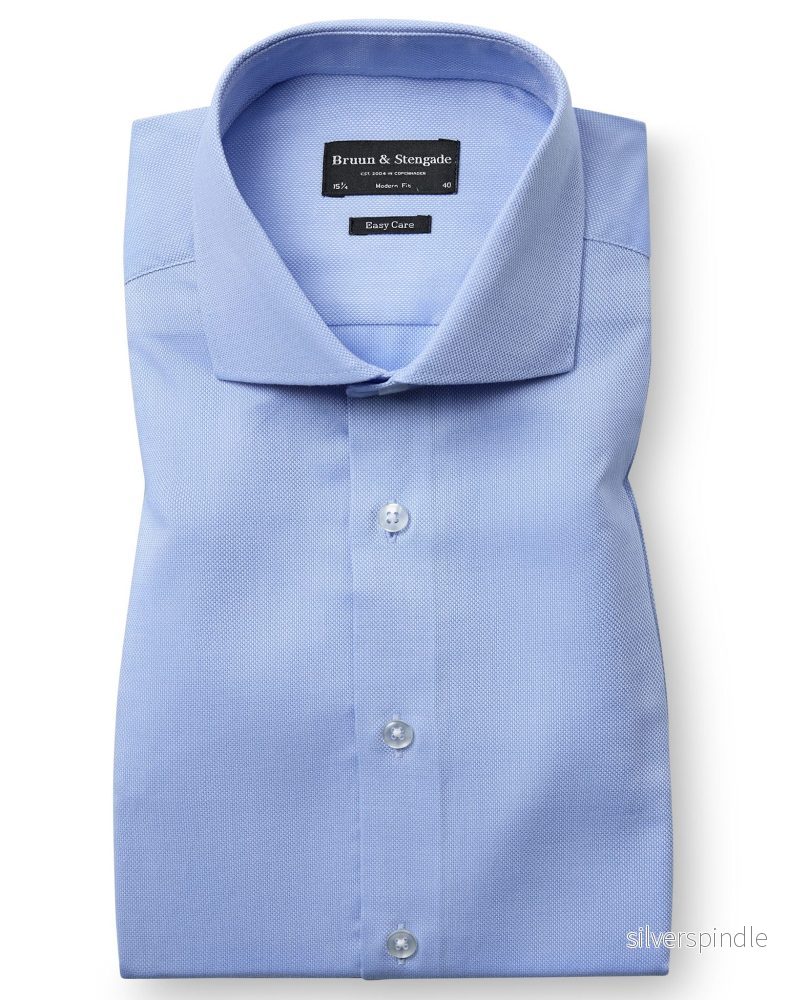 BS Sinner Modern Fit Skjorta - Light Blue