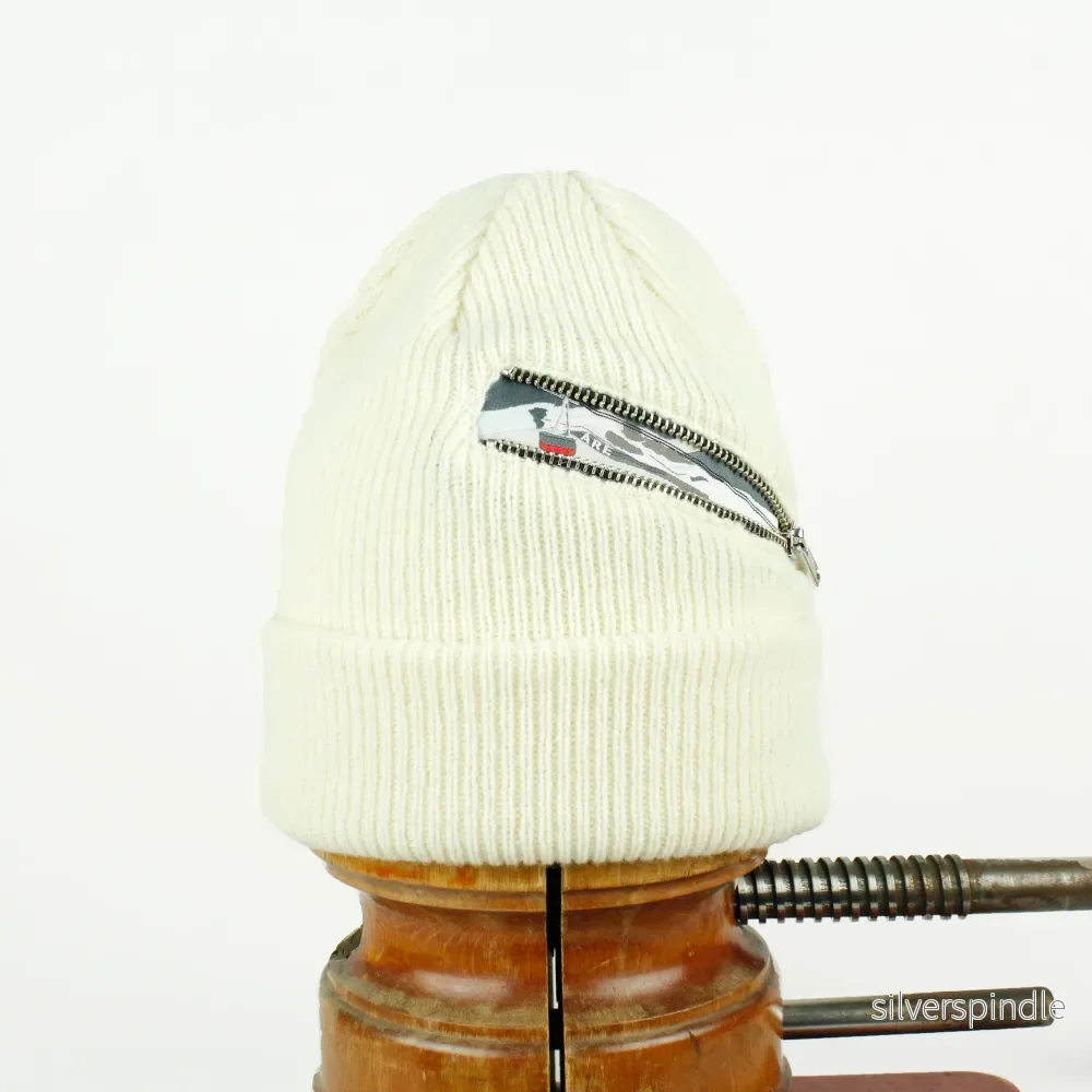 Lambswool Åre Kabinbana Beanie Raw White Lambswool Åre Kabinbana Beanie Raw White