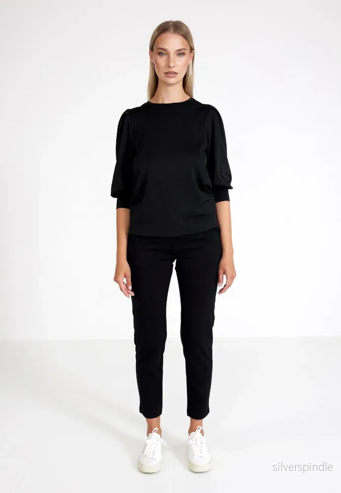 BLUS BALLOON FQBLOND - Black