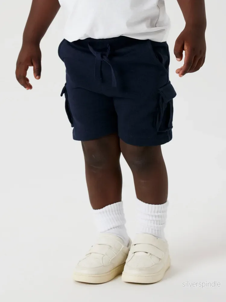 Blå Cargo Shorts - Bild 2