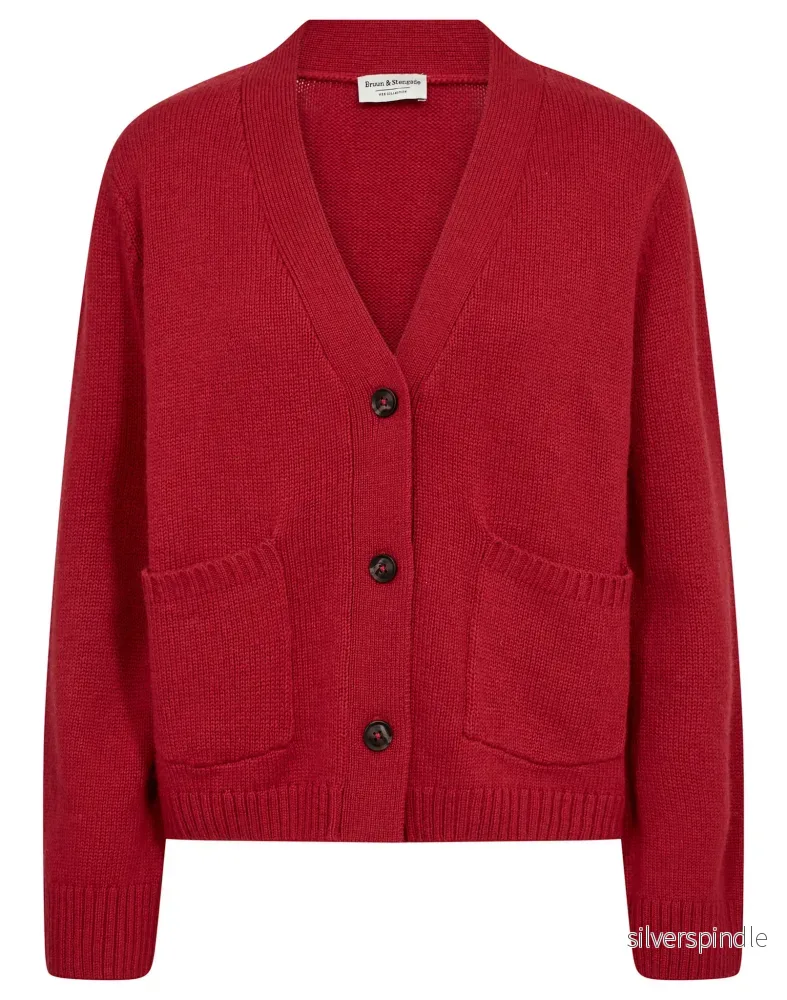 BS Gretel Regular Fit Stickat – Red BS Gretel Regular Fit Stickat – Red