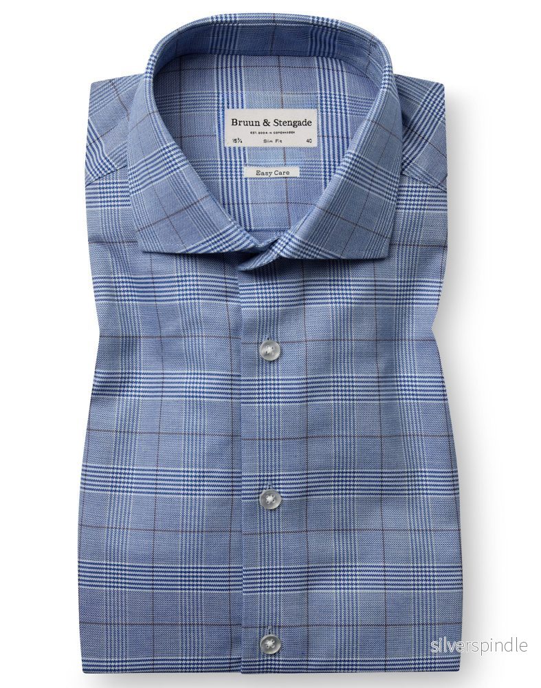 BS Ramirez Slim Fit Skjorta - Blue