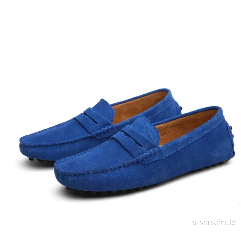 Ethan | Klassiska Bekväma Herrloafers med Gummisula - Bild 3