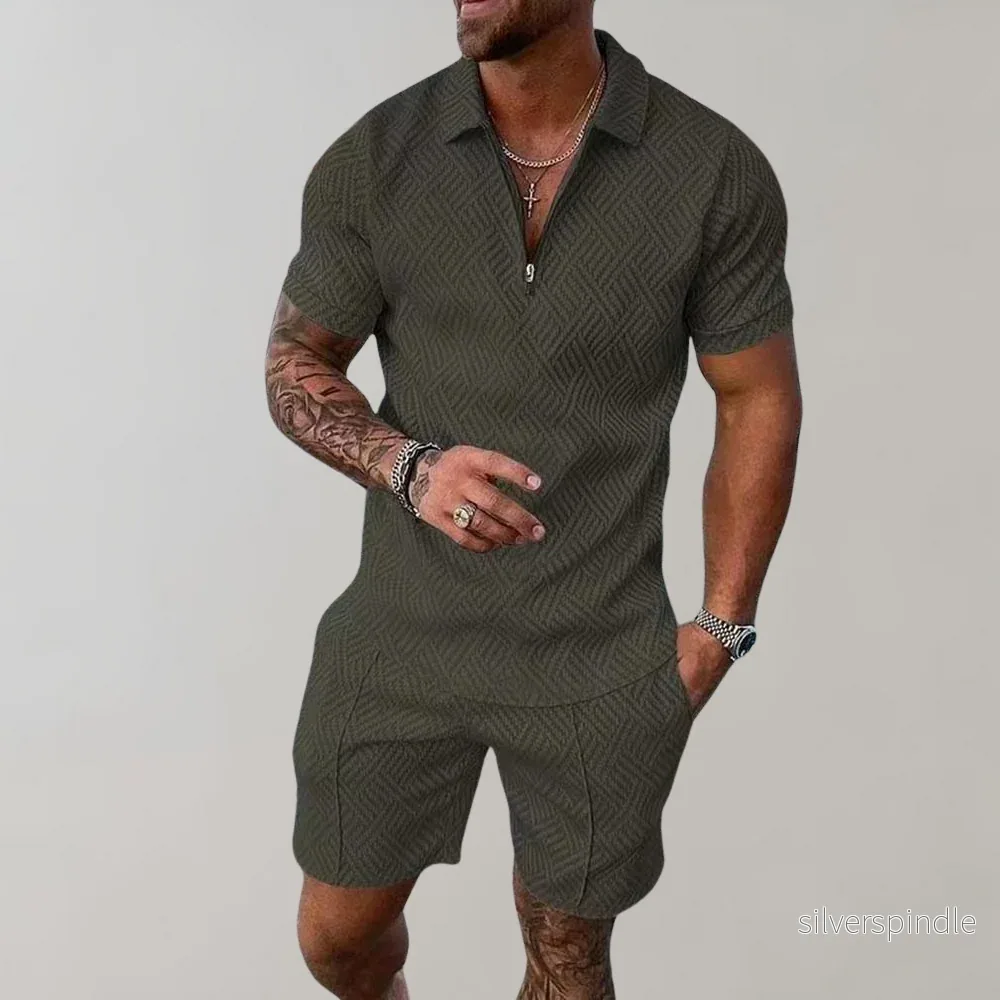 Oliver | Lättvikts Sommarset med Pikétröja och Shorts - Bild 2