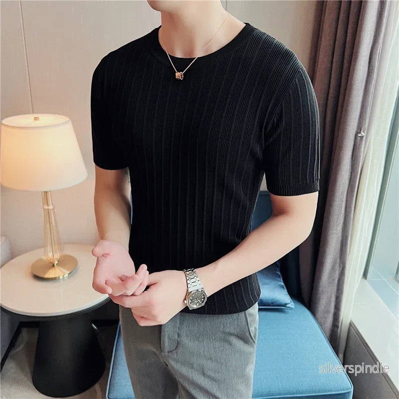 Ethan | Slim Fit Lättvikts Herrtröja För Vår Och Höst - Bild 2