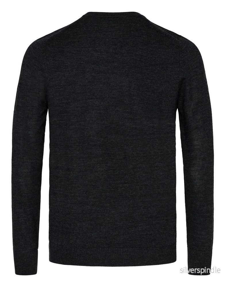BS Jupiter Regular Fit Stickat - Charcoal - Bild 2