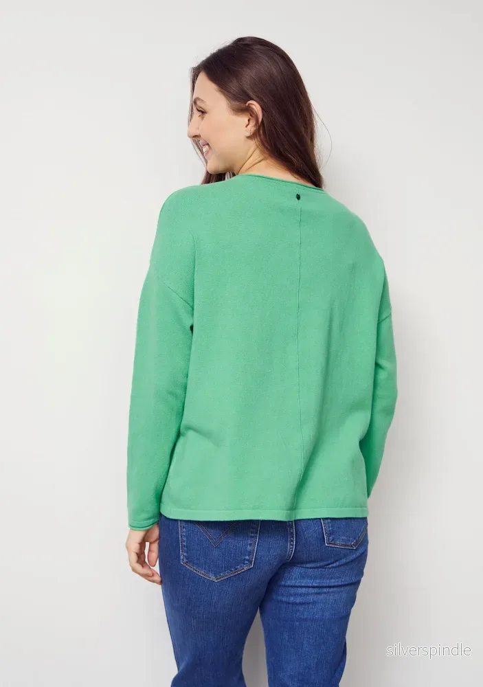 Frigga Knit Pullover - Fresh Green - Bild 3