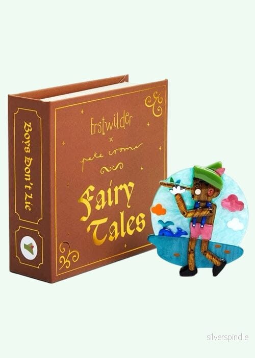 Fairy tale brooch - Boys Don't Lie