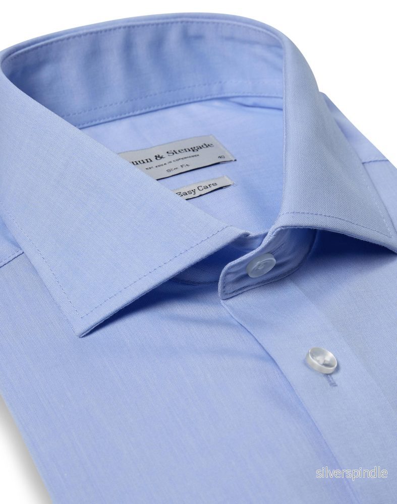 BS Betts Slim Fit Skjorta - Light Blue - Bild 2