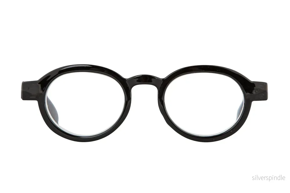 CLOE Solid Black Wood Reading Glasses CLOE Solid Black Wood Reading Glasses