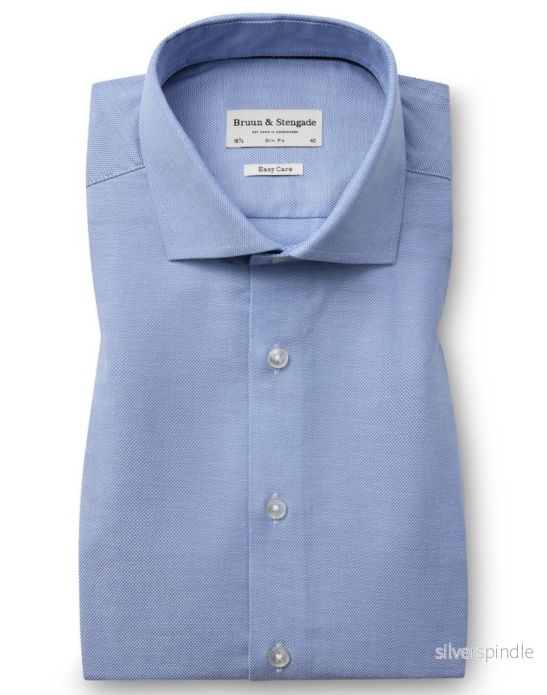 BS Prehn Slim Fit Skjorta – Light Blue