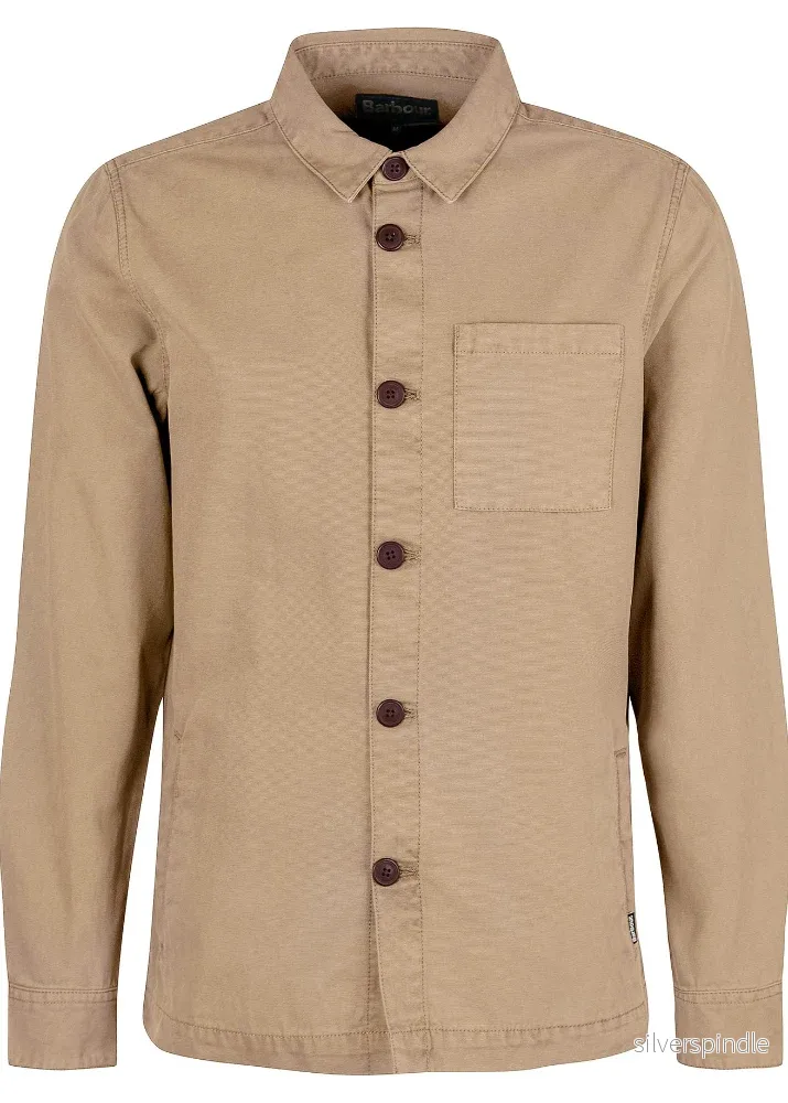 Barbour Washed Overshirt Herr - Bild 2