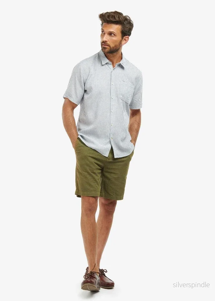 Barbour Deerpark Summer Shirt Navy - Bild 3