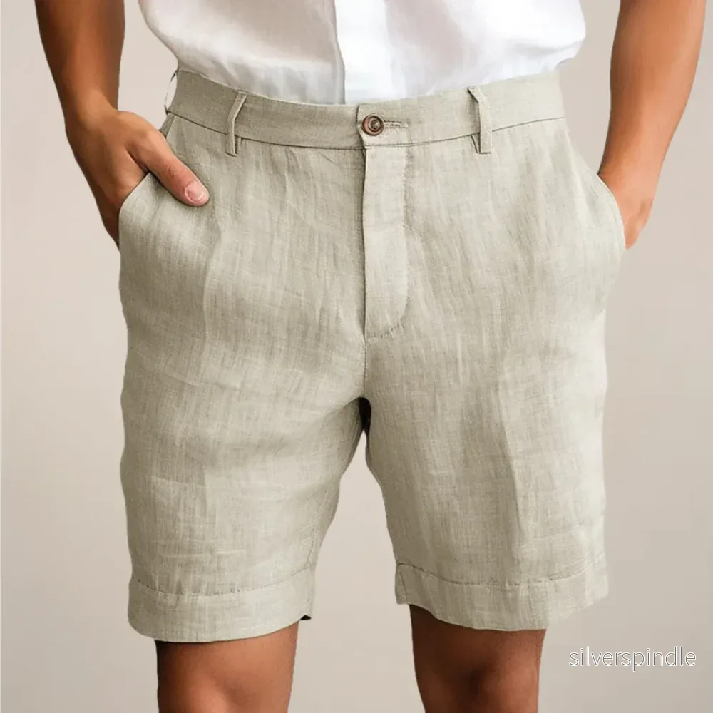 Sommarshorts för Män | Lättviktsshorts med Elastisk Midja | Avslappnad Passform för Optimal Komfort Sommarshorts för Män | Lättviktsshorts med Elastisk Midja | Avslappnad Passform för Optimal Komfort