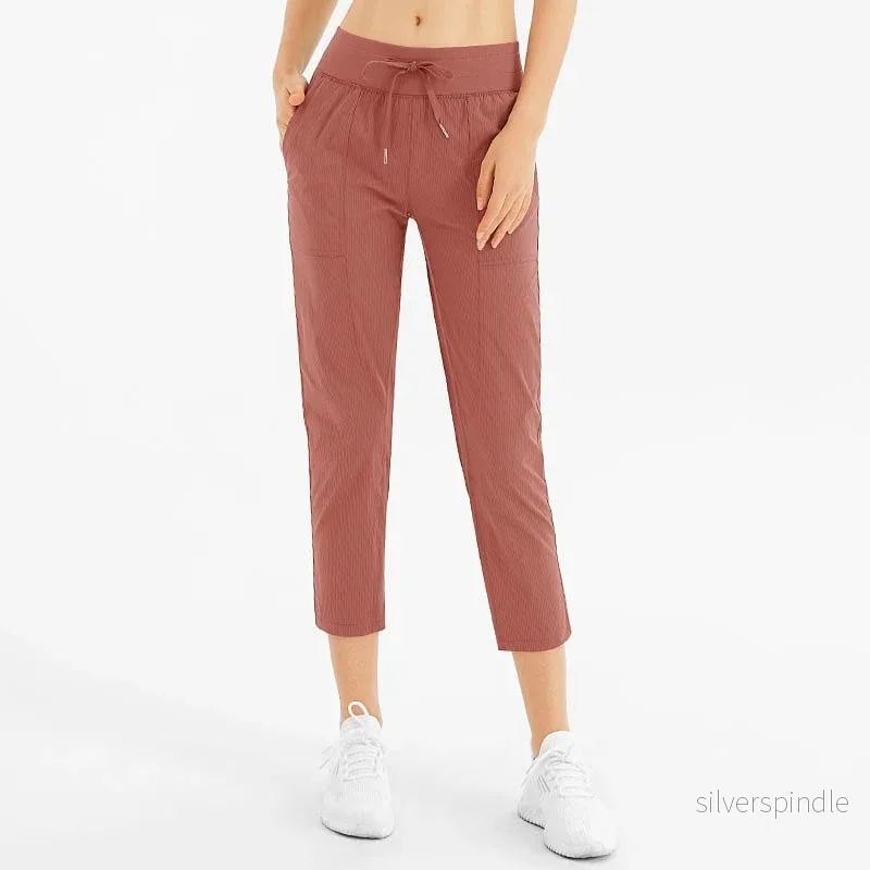 Emma | Lös Yogabyxor med Medelhög Midja - Bild 2