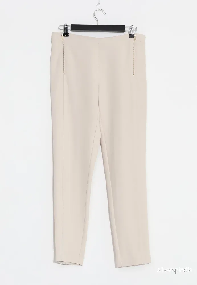 SLIM TROUSERS CADY STRETCH – Beige SLIM TROUSERS CADY STRETCH – Beige