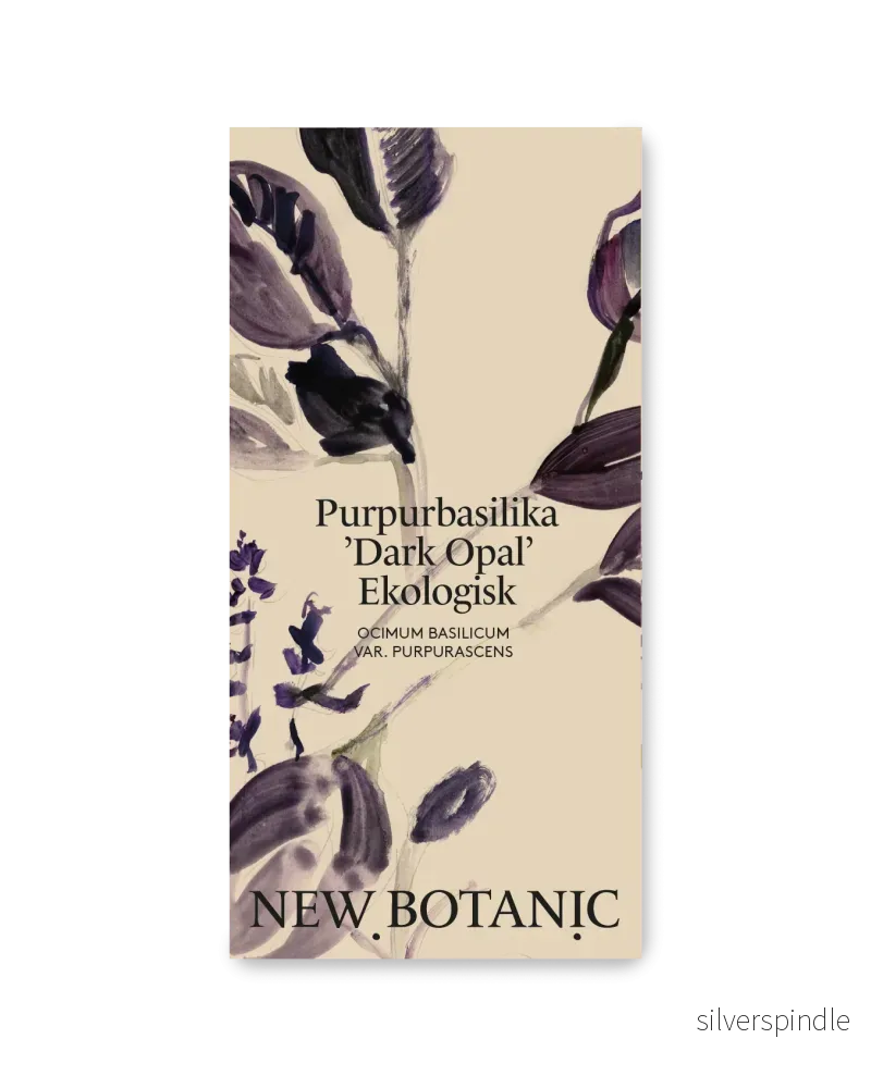 Purpurbasilka ’Dark Opal’ Ekologisk – Nyhet! Purpurbasilka ’Dark Opal’ Ekologisk – Nyhet!