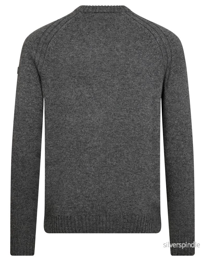 BS Baldor Regular Fit Stickat - Grey - Bild 2