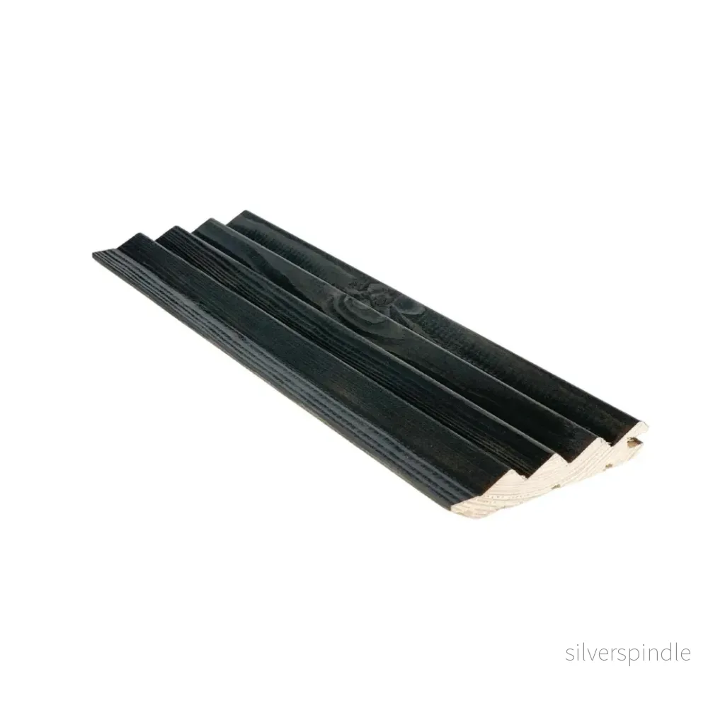 Dune-Panel 15x90x2400, Furu, Bastuskyddad Svart