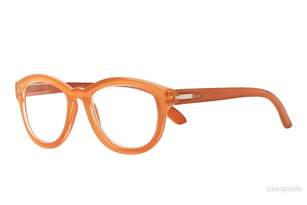 TINDRA Orange Pearl Reading Glasses - Bild 2