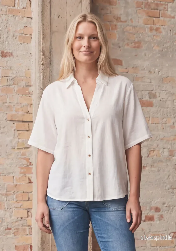 Pearl s/s Shirt - Broken White