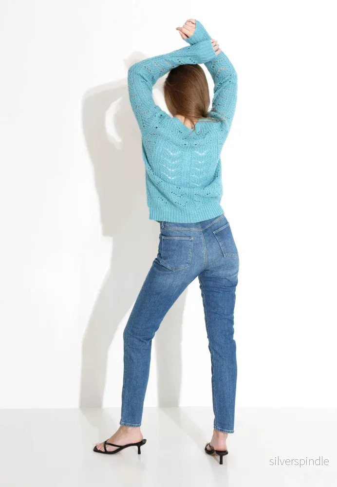 LILO CARDIGAN - Celadon blu - Bild 3