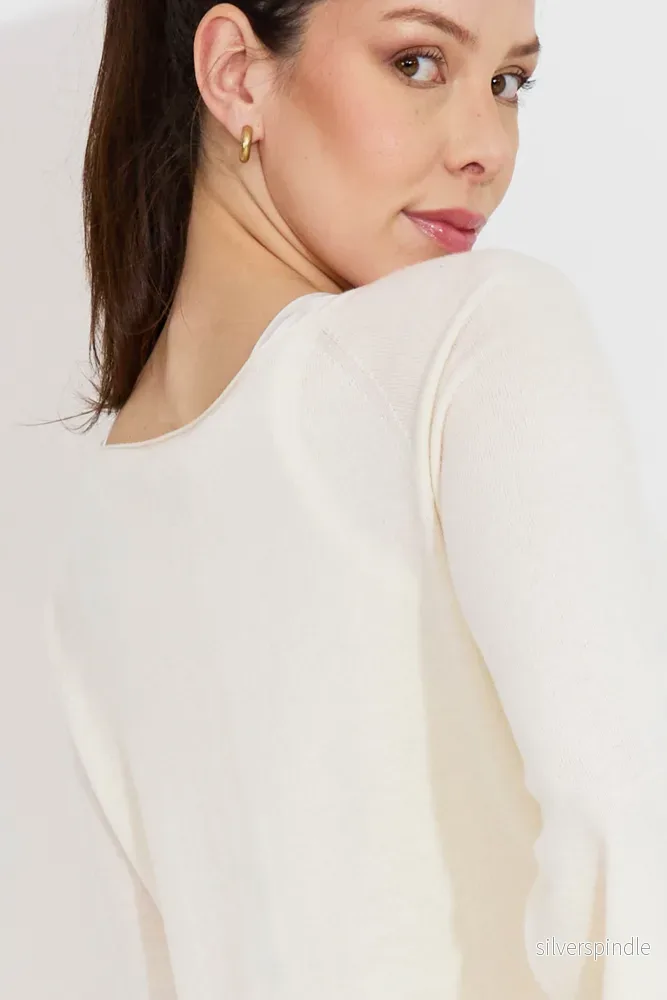 DRESS 00209 - Vit - Bild 3