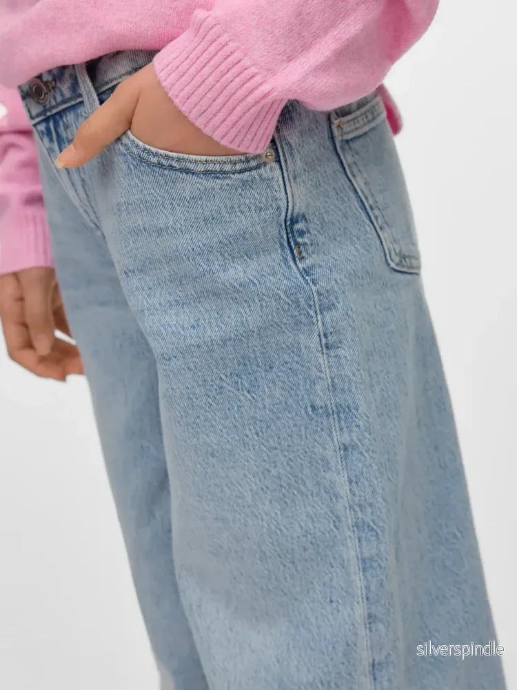 TESSA WIDE JEANS LIGHT BLUE - Bild 3