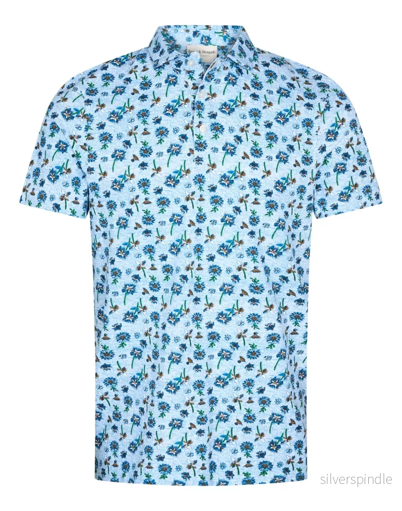 BS Rocky Regular Fit Piké - Light Blue