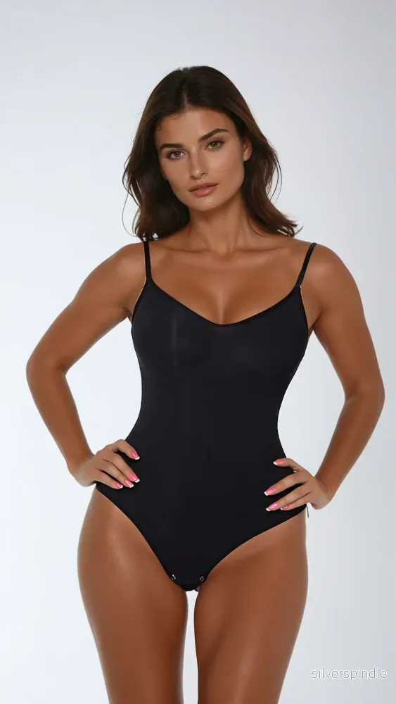 Olivia | Sömlös Justerbar Bodysuit med Lätt Korrigerande Effekt - Bild 2