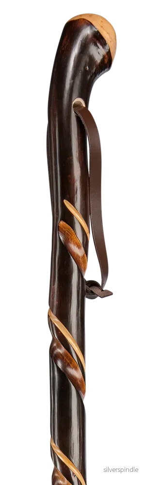 Promenadkäpp - knob stick Spiral