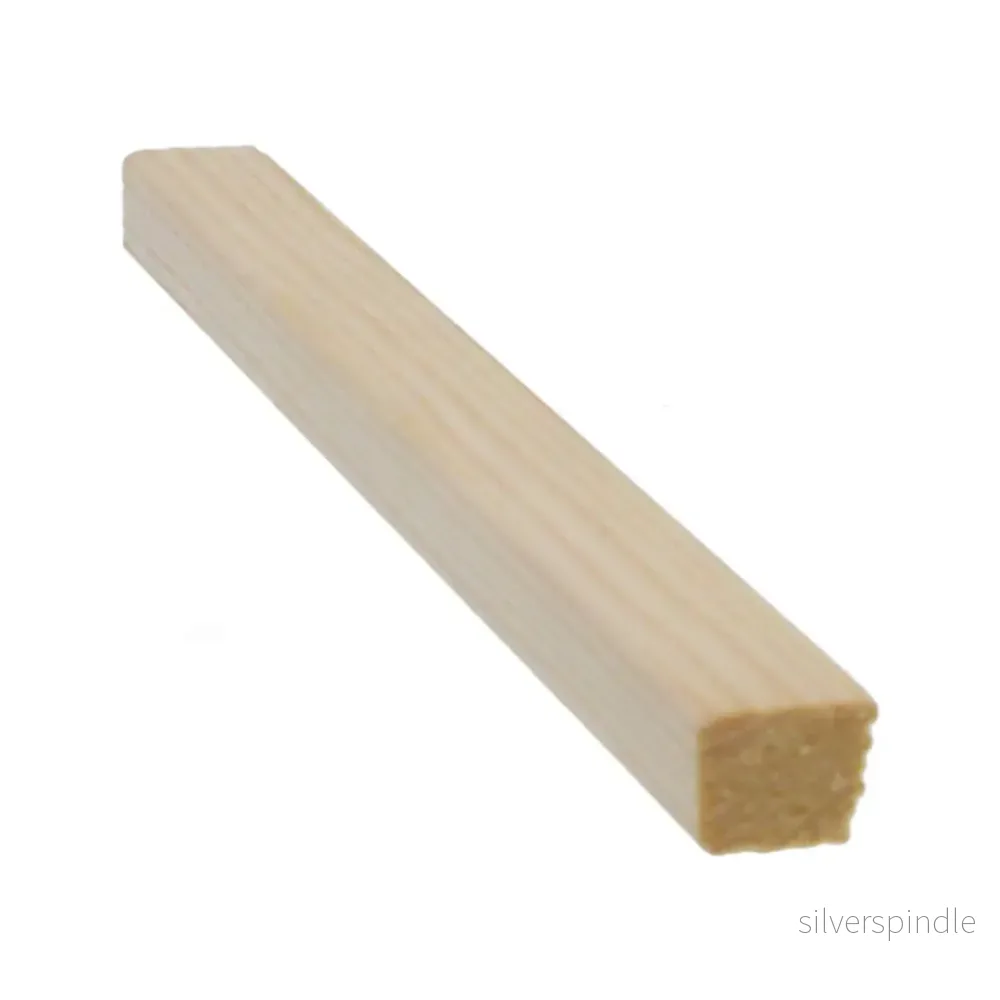 Glaslist 11x14x3300, Furu, Obehandlad