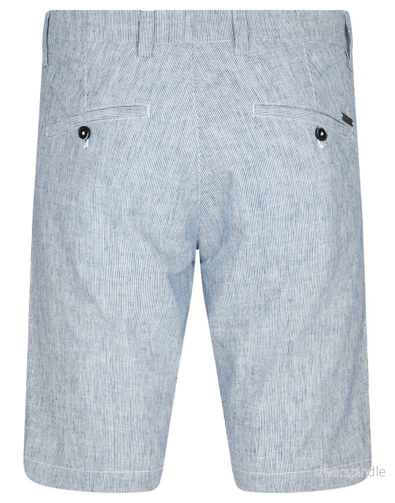 BS Isai Regular Fit Shorts - Navy/White - Bild 2
