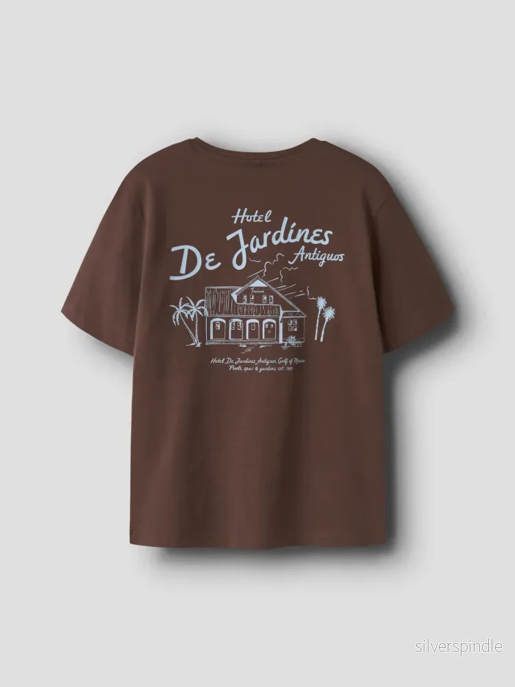 T-shirt med backprint - Bild 2