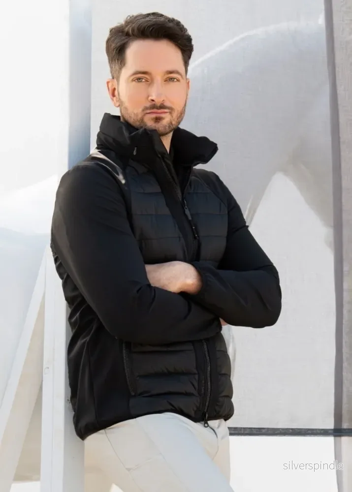 Pikeur Men’s Sports Hybrid Jacket Black Pikeur Men’s Sports Hybrid Jacket Black