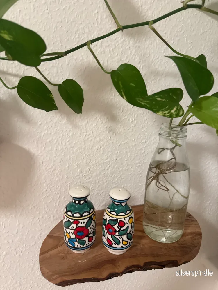 Salt- och pepparset grönt Salt- och pepparset grönt