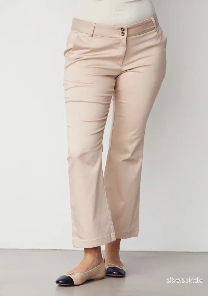 Isay Flare Pant – Sand Isay Flare Pant – Sand