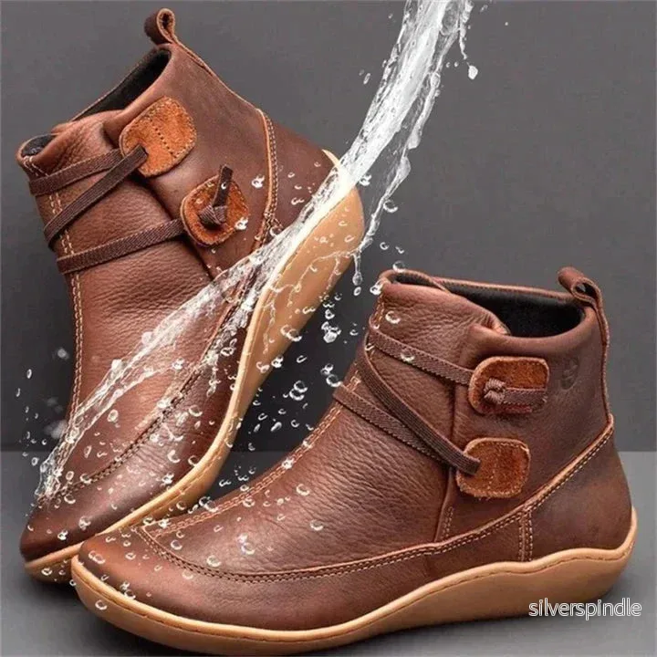 Isolerade Ankelstövlar för Kvinnor med Vattentät Yta | Bekväm Slip-On Design för Kalla Dagar Isolerade Ankelstövlar för Kvinnor med Vattentät Yta | Bekväm Slip-On Design för Kalla Dagar