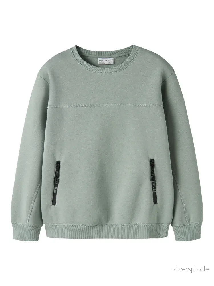 Leo Sweatshirt med dragkedjefickor Leo Sweatshirt med dragkedjefickor