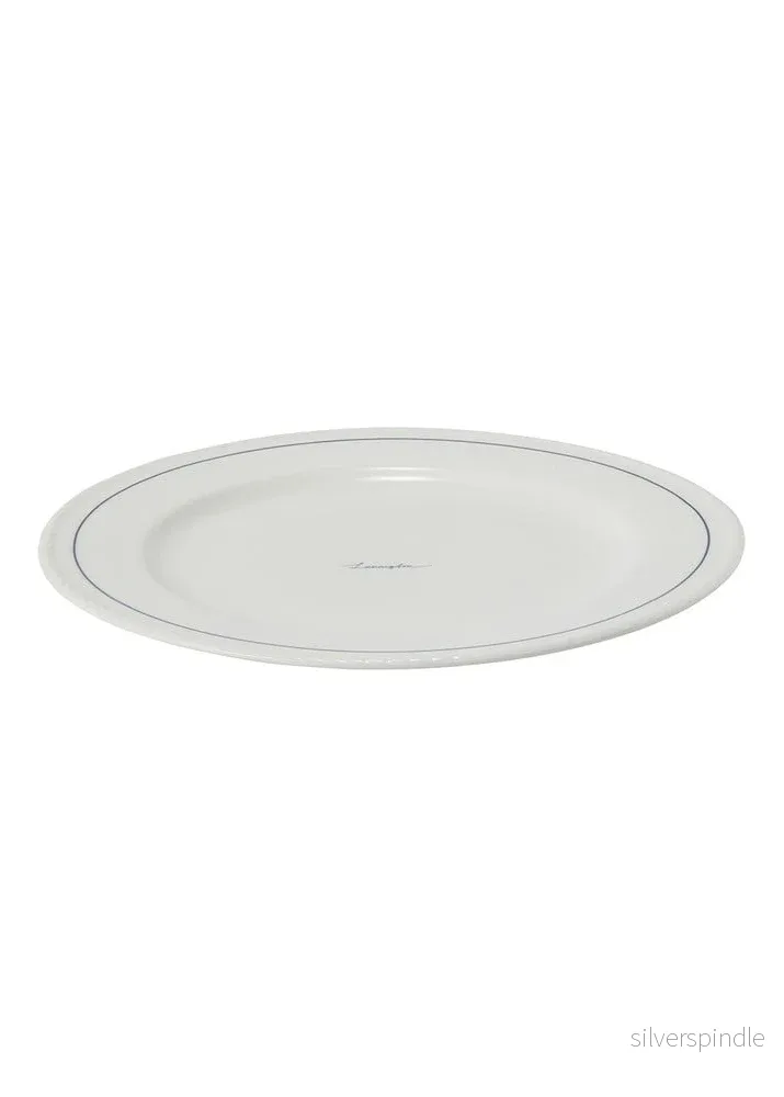 Lexington Porcelain Dinner Plate 4/set WH/NAVY - Bild 2