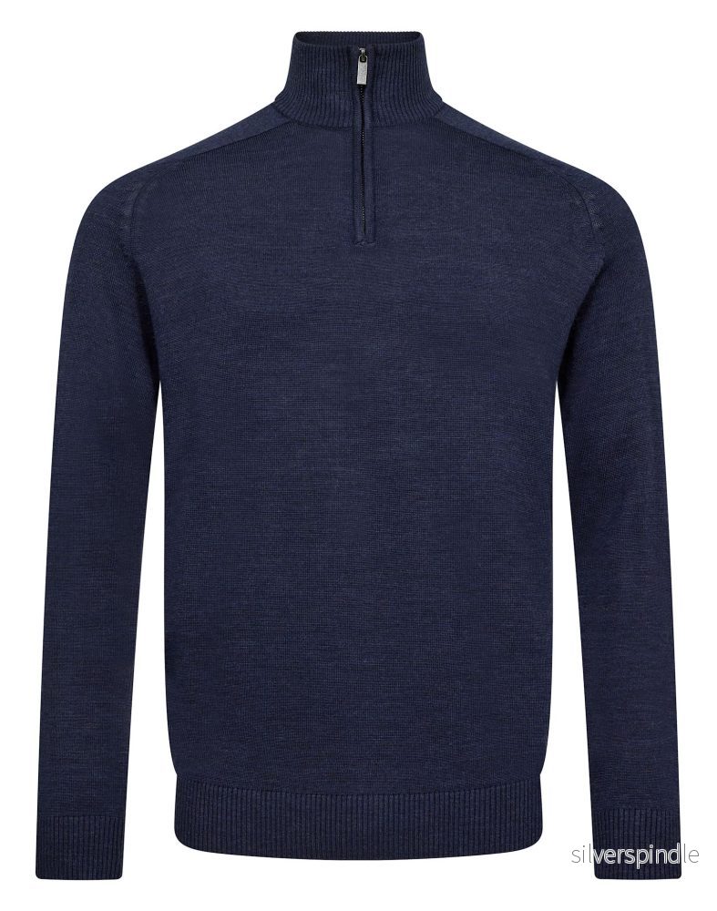 BS Pelle Regular Fit Stickat - Thunder