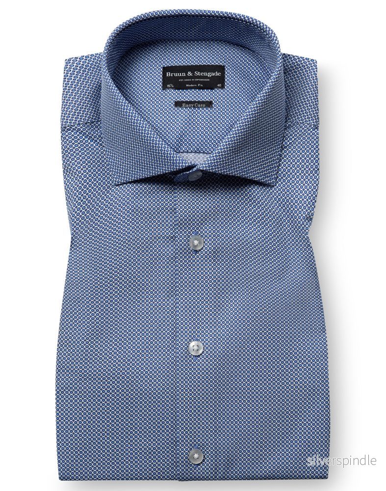 BS Peyton Modern Fit Skjorta – Dark Blue BS Peyton Modern Fit Skjorta – Dark Blue