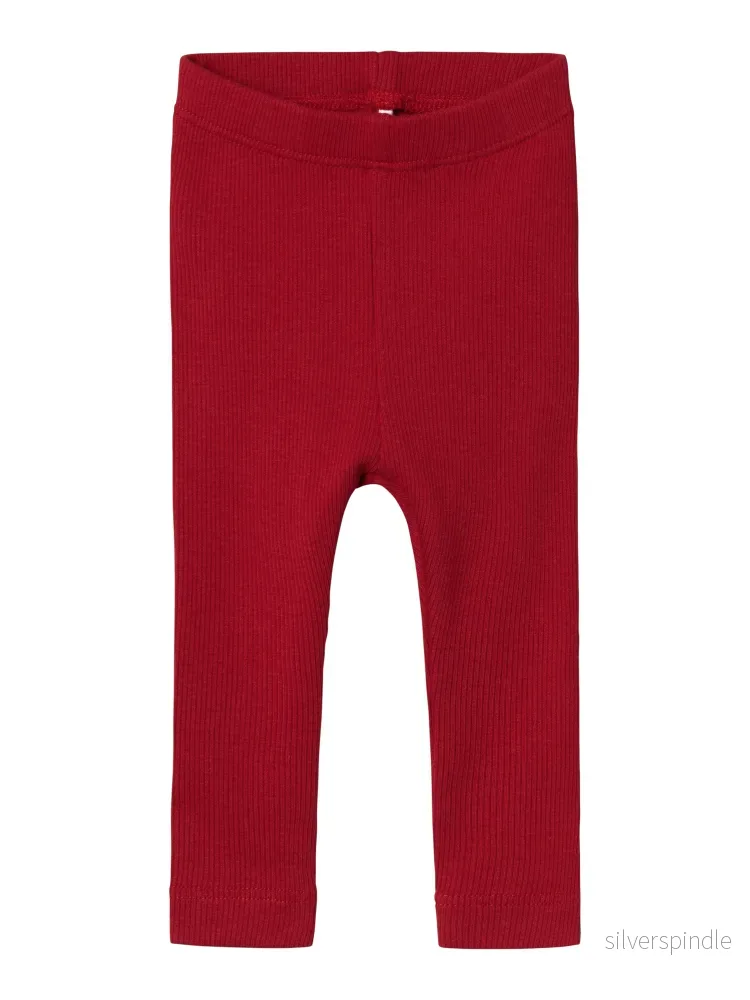 Röda Baby Leggings