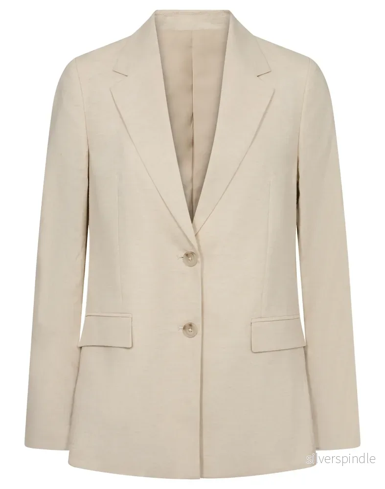 BS Irene Slim Fit Kavaj - Beige