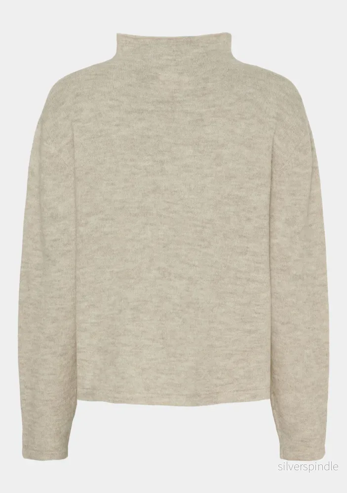 Anna Highneck Pullover - Smokey - Bild 2